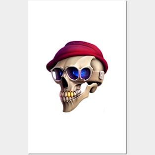 Fashion skull Posters and Art